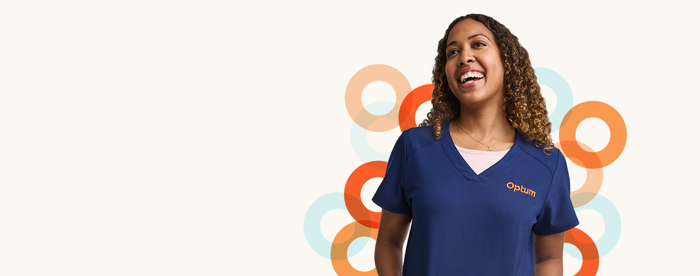 Optum nurse smiling 
